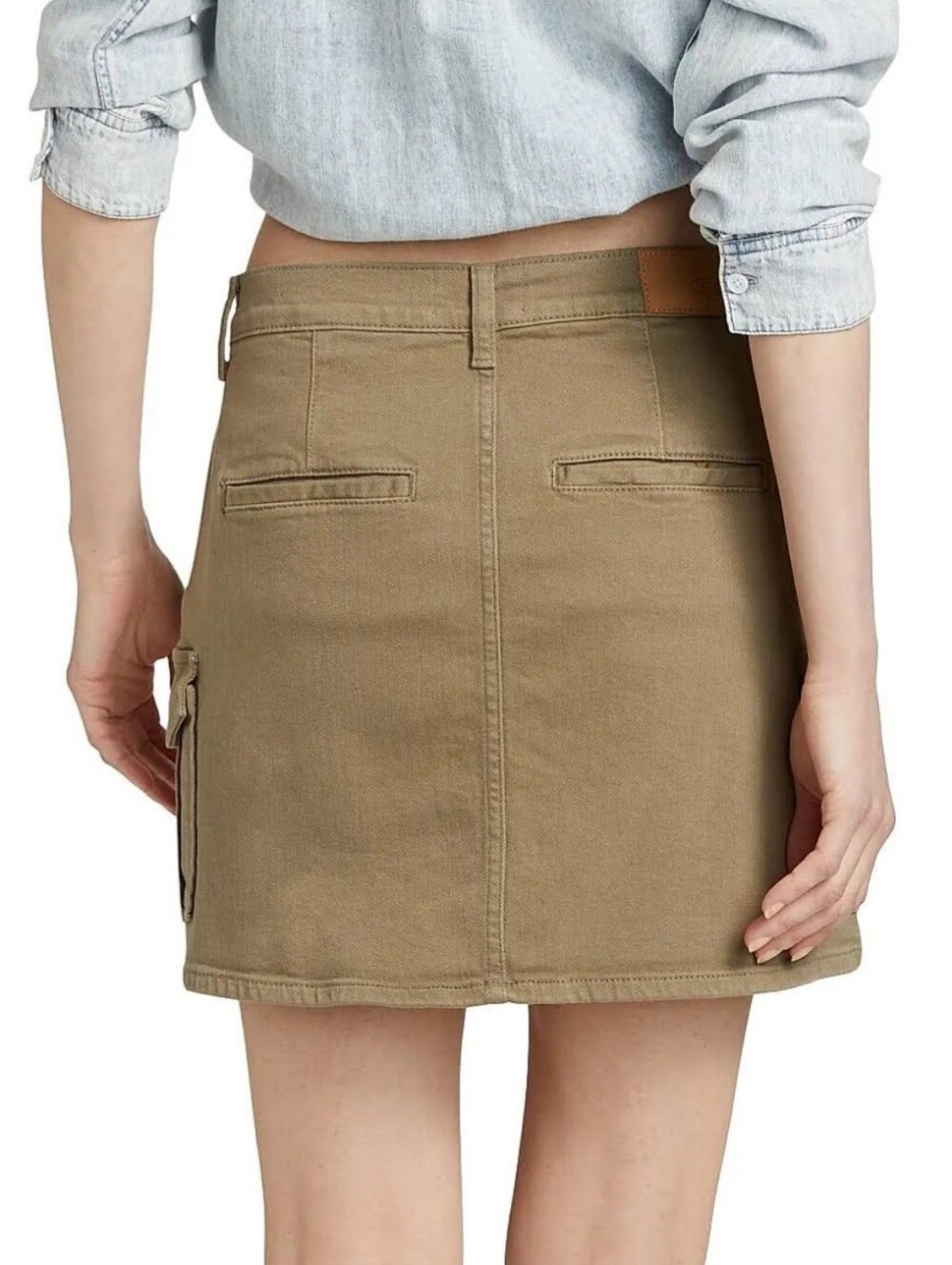 Rails Olive Wash Utility Mini Skirt - Women - Picture 3 of 9